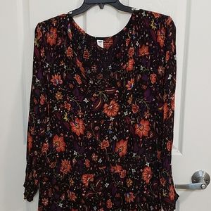 Floral design dress